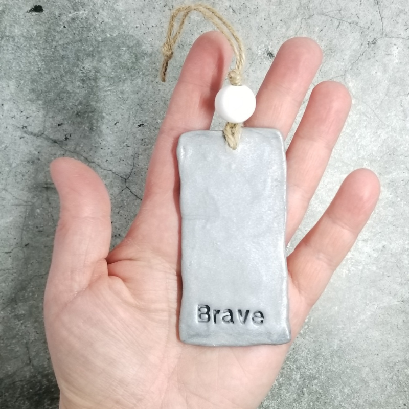 Brave Mini Wall Art