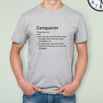 Definition of Conqueror Christian Definition T-shirt