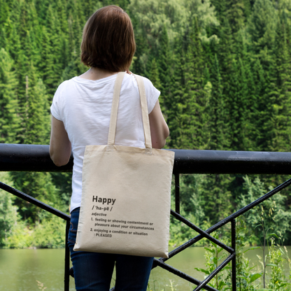 Happy Definition Tote Bag