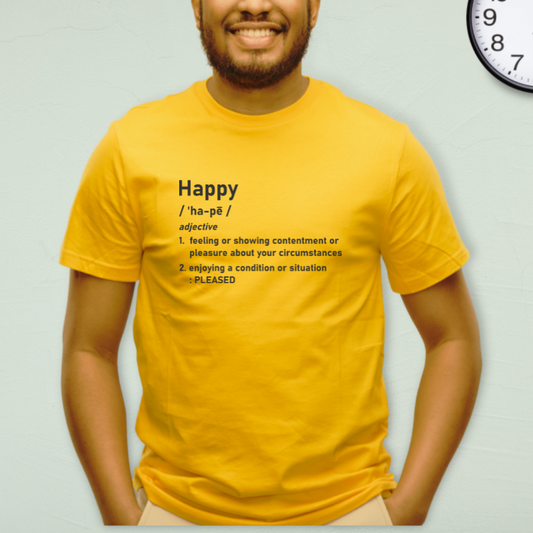Definition of Happy T-shirt