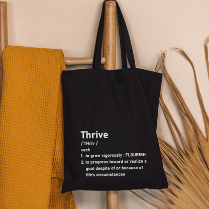 Definition of Thrive Tote Bag