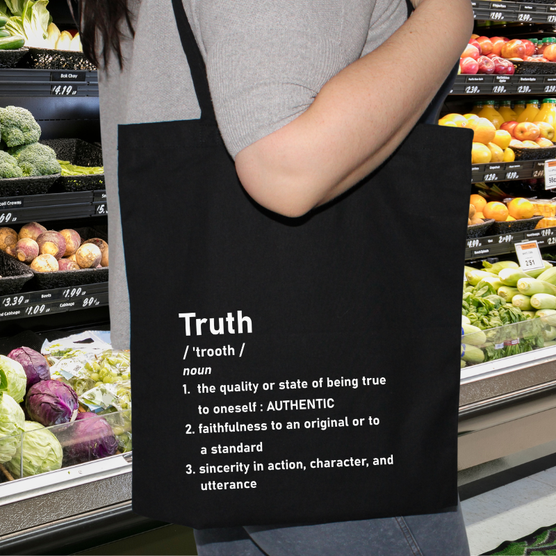 Definition of Truth Tote Bag