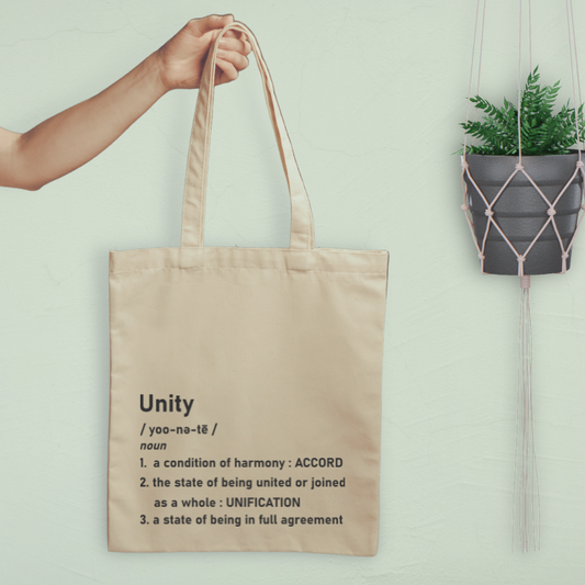 Definition of Unity Tote Bag