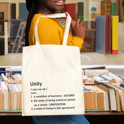 Definition of Unity Tote Bag